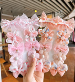 10 Stk. Fashion Handmade Kids Hair Accessories