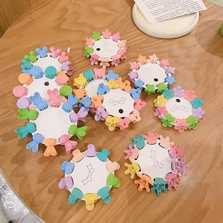 30 Stk. Acrylic Haar Klammern Babys