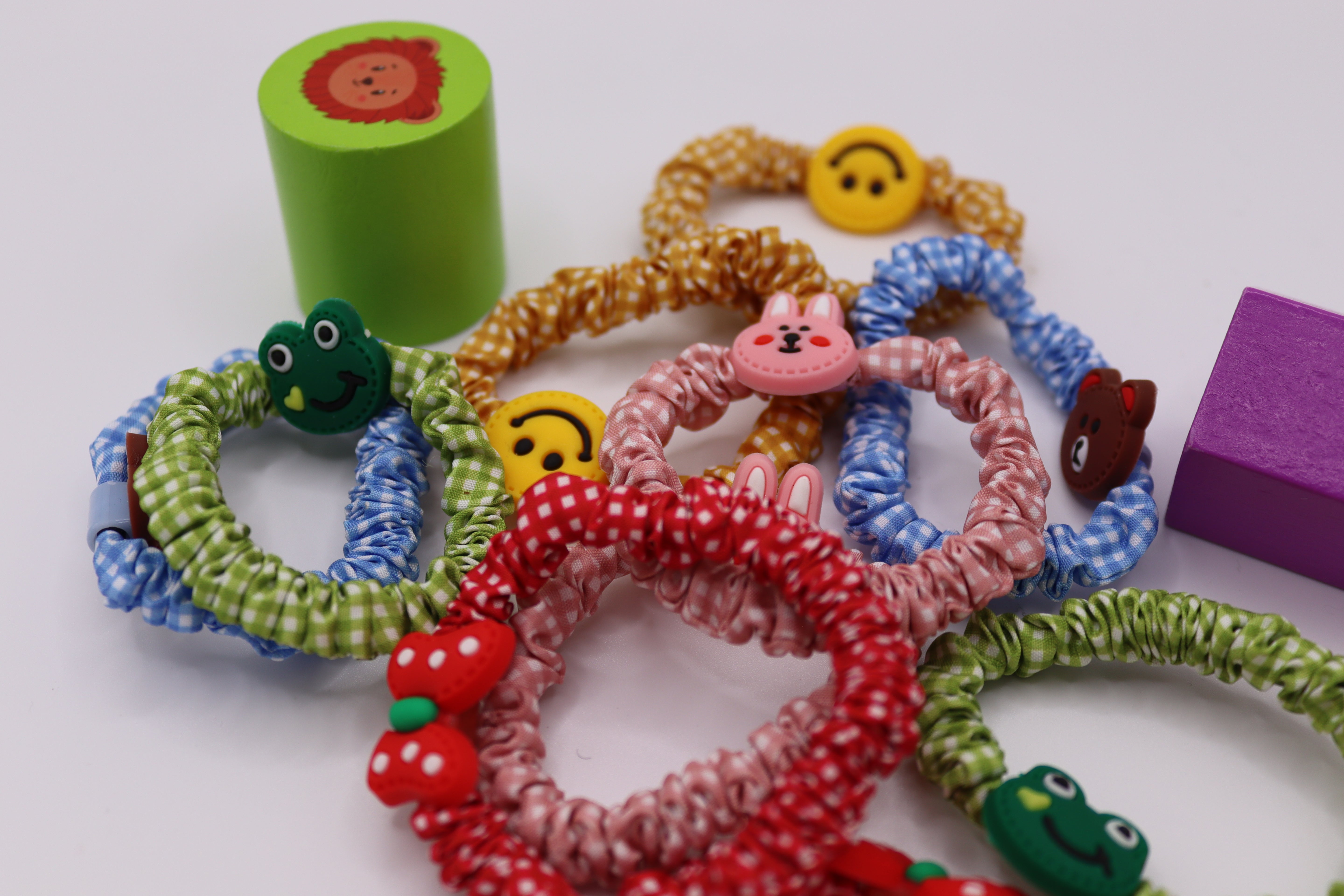 10 Stk. Children's Hair Binding Rubber Band