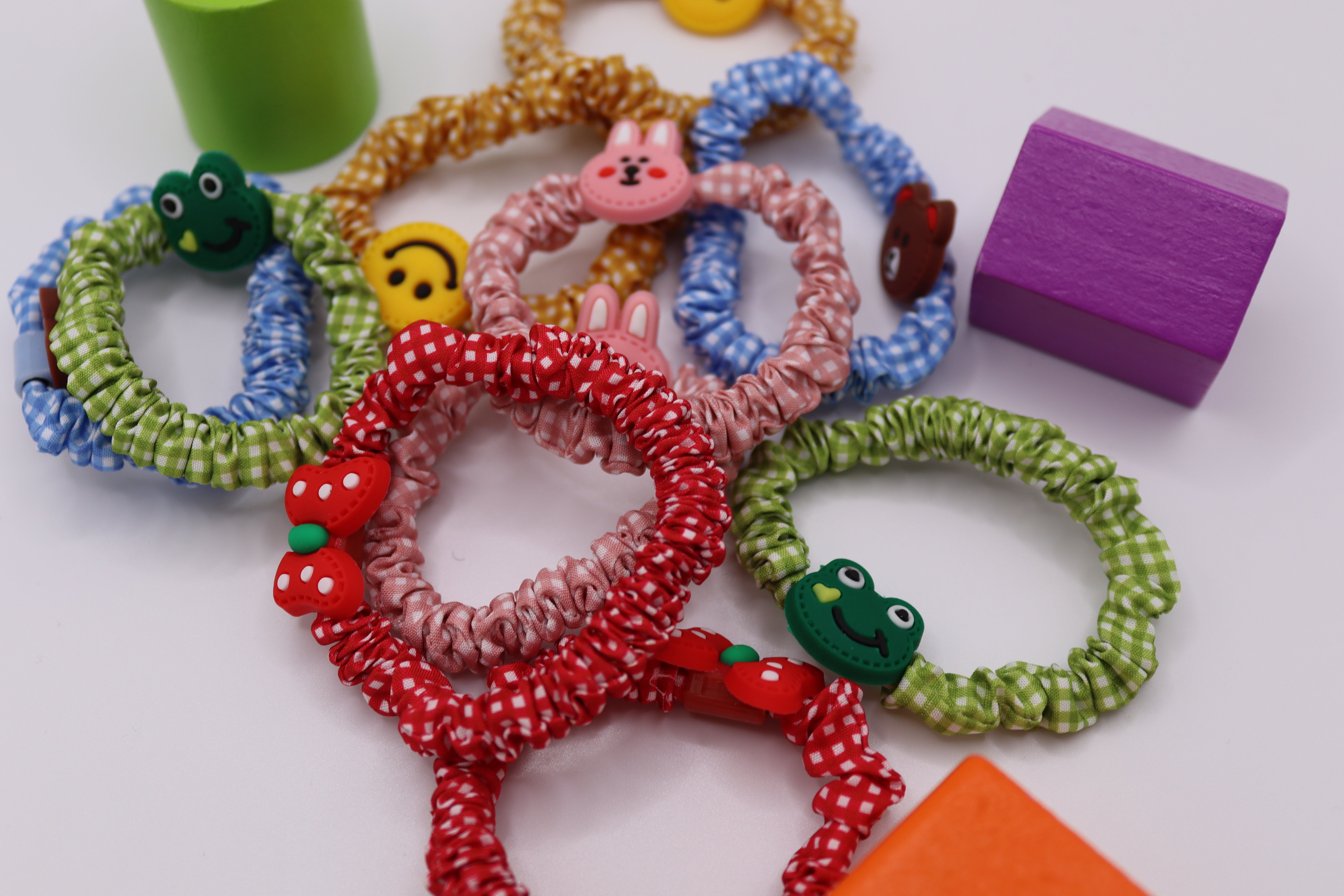 10 Stk. Children's Hair Binding Rubber Band