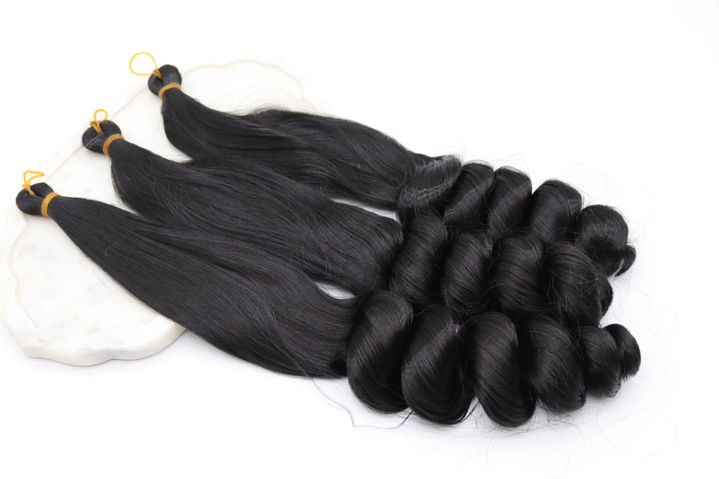 3x Straight Loose Wave Braids, 22", 150g