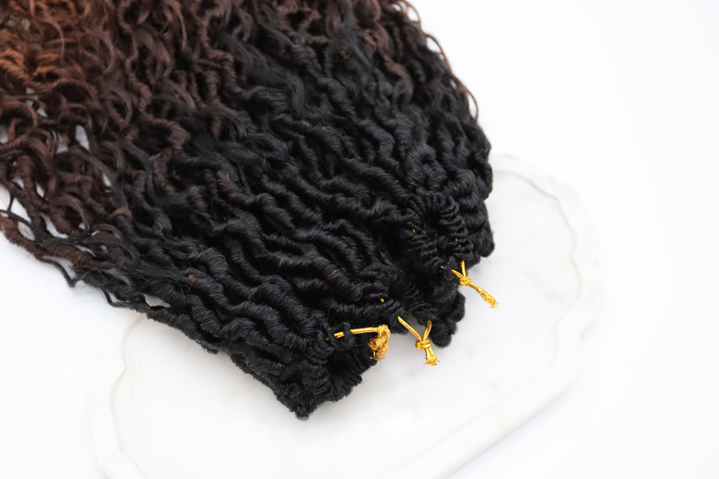 3x River Locs Crotchet Braids 24S, 18", 1B 4 30
