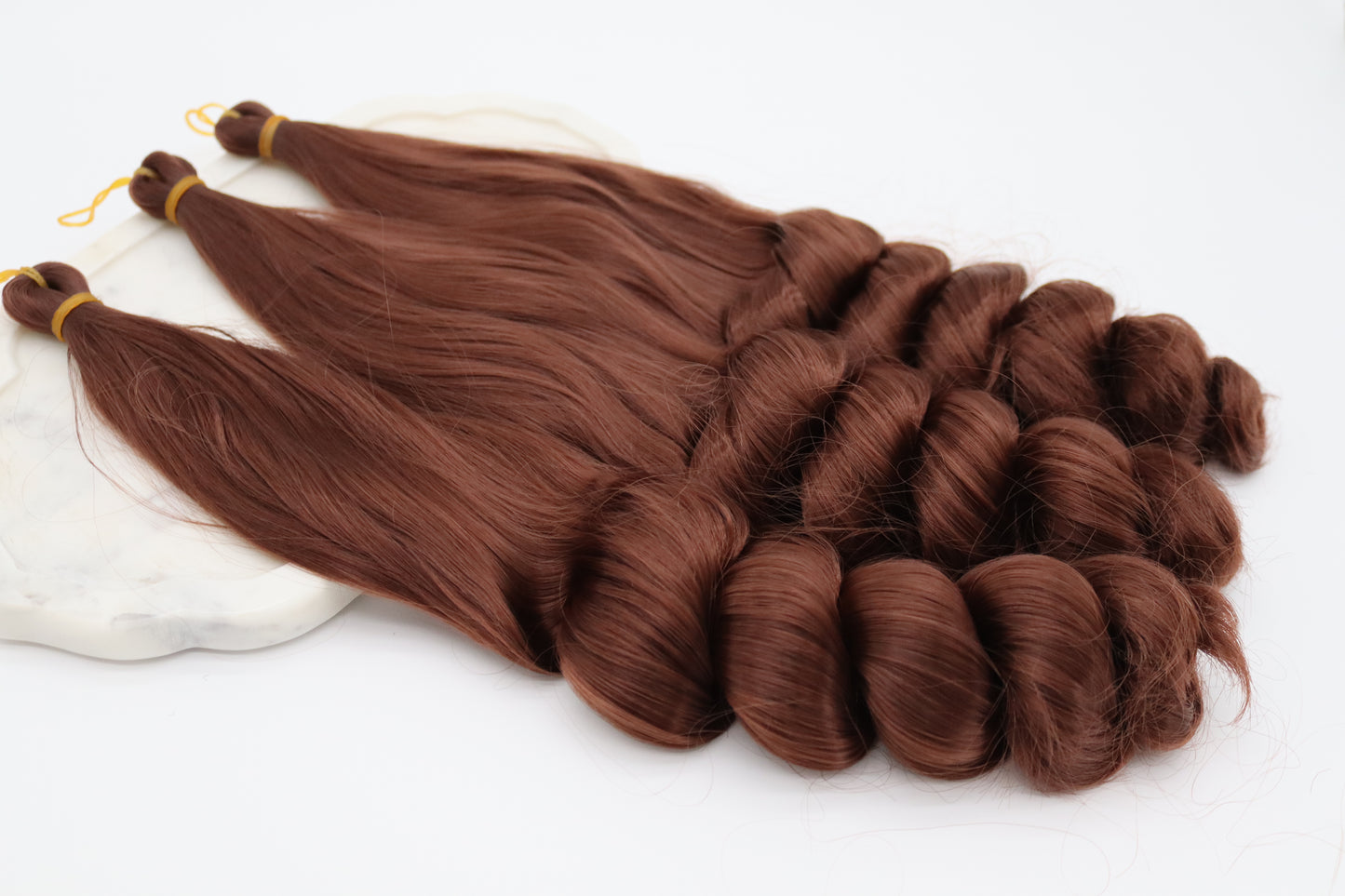 3x Straight Loose Wave Braids, 22", 150g