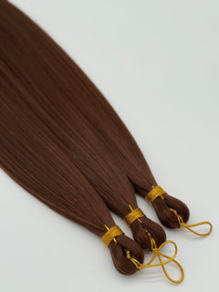 28" Glatte Crochet Haar – 100% Futura LF Fibre (3er-Set), LUNA