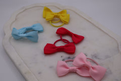 8 Stk. Haarschleifen Kinder mit Gummiband