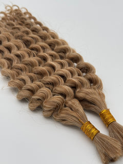 Deep Wave Bulk Hair – Extensions aus Synthetic Hair Premium Fiber Blend, M613/27