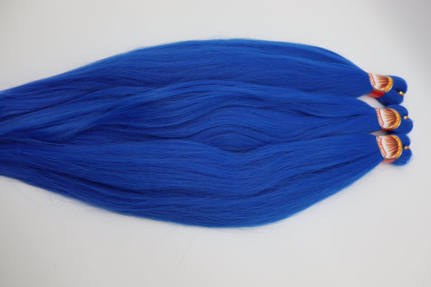 3x Pre- Stretched, Pre-Layered Braids, 26", 90g, einfarbig EZA30