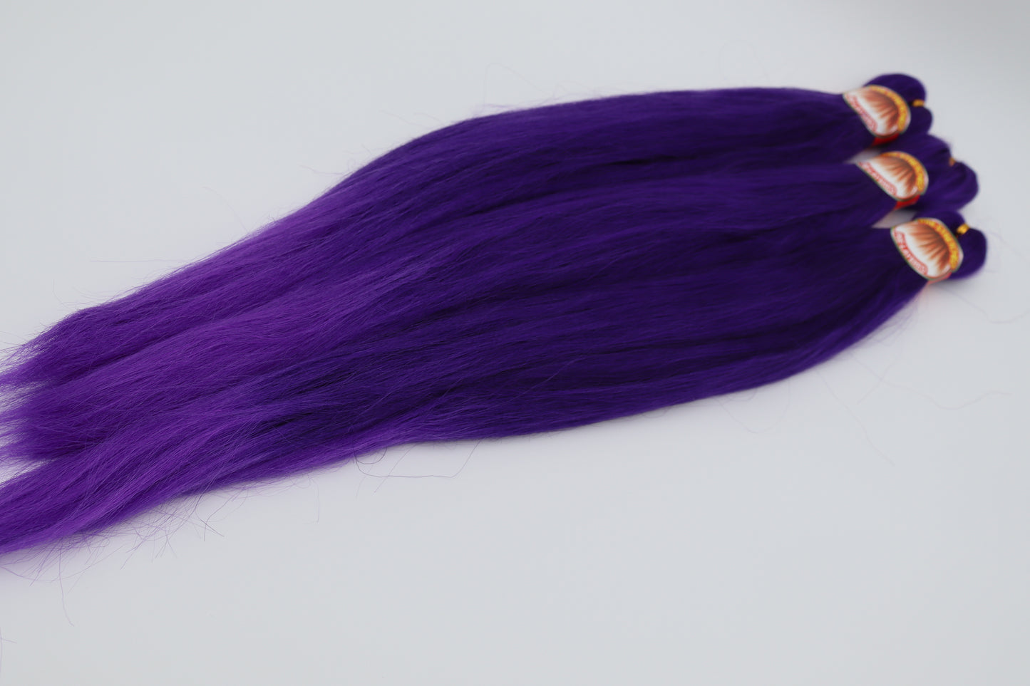 3x Pre- Stretched, Pre-Layered Braids, 26", 90g, einfarbig EZA32