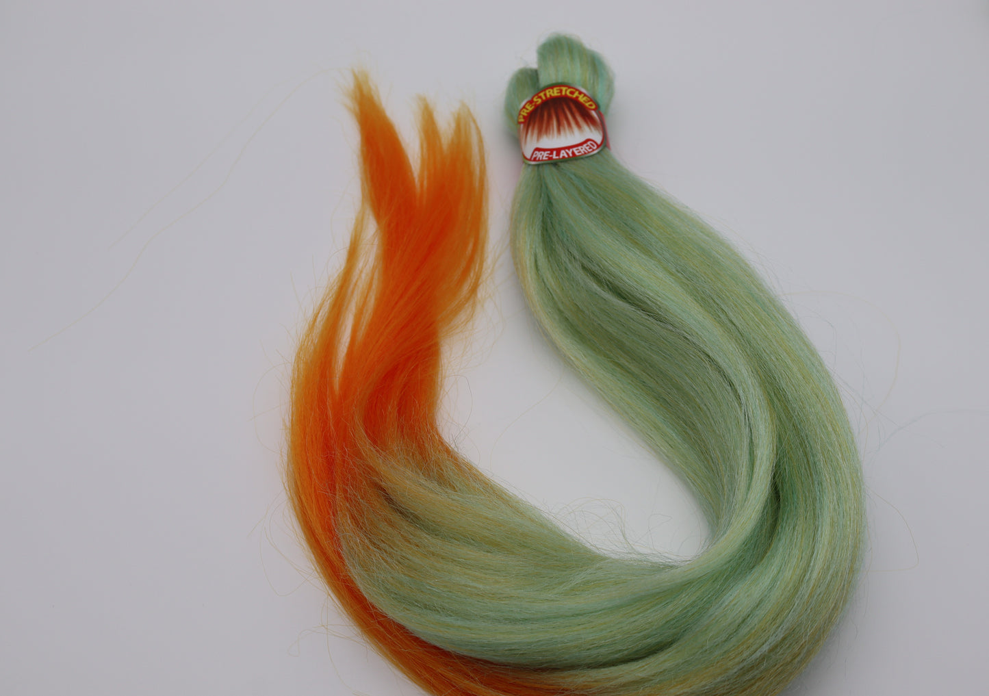 3x Pre- Stretched, Pre-Layered Braids, 26", 90g, zweifarbig EZB24