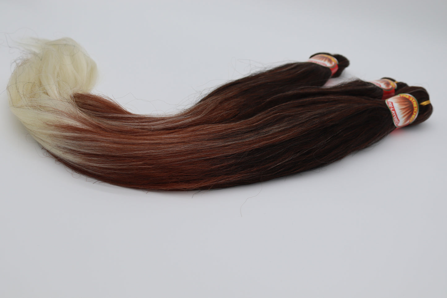 3x Pre- Stretched, Pre-Layered Braids, 26", 90g, dreifarbig EZC11