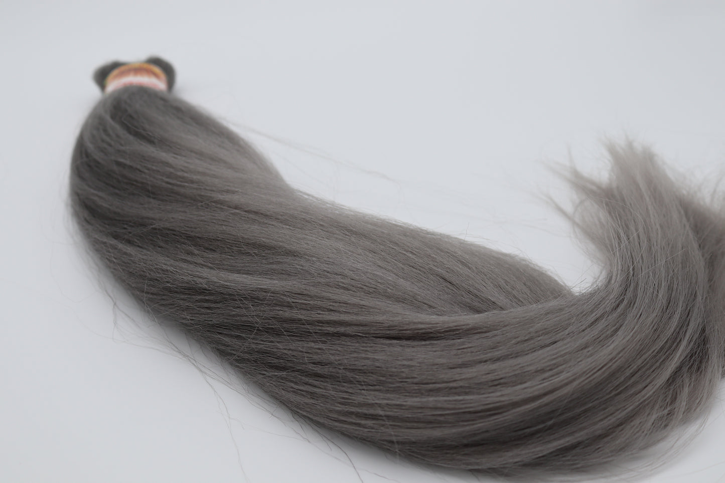 3x Pre- Stretched, Pre-Layered Braids, 26", 90g, einfarbig GRAY