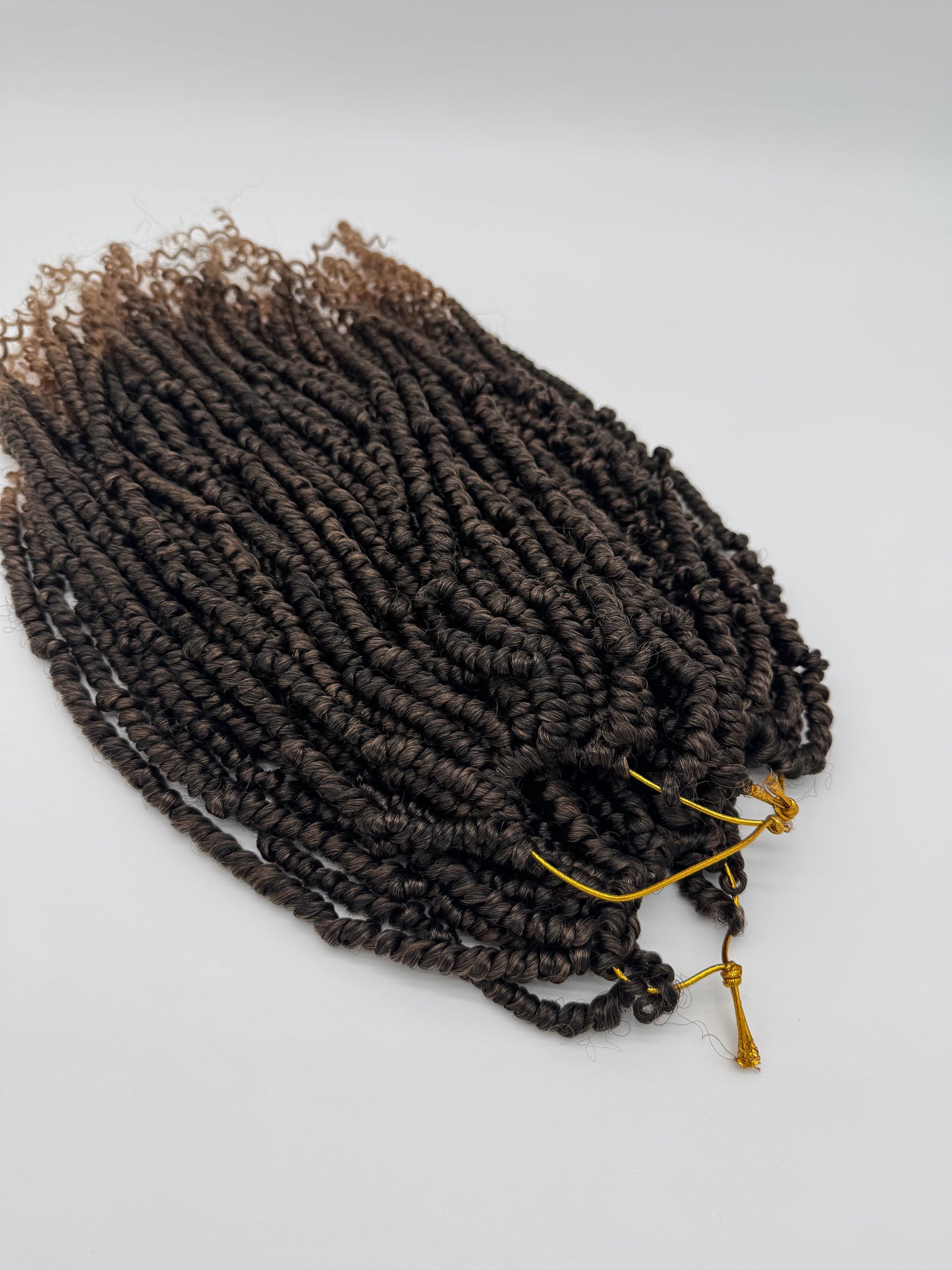 3x Bomb Twist – Antibakterielle Twist-Extensions für voluminöse Styles, Wiederverwendbar, T/27