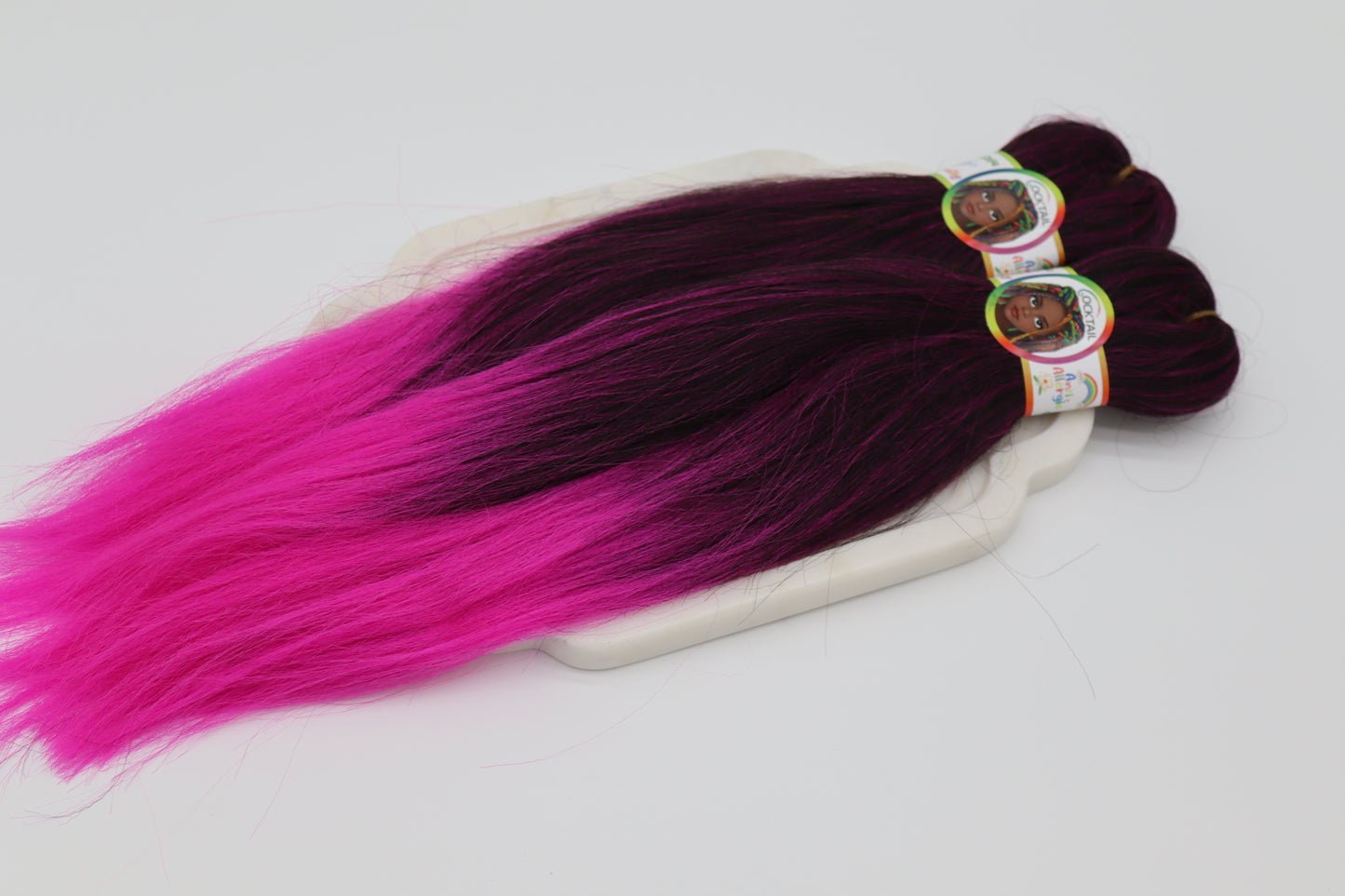 2x Cocktail Kids Braids - Antibakterielle Kinder-Braids in bunten Farben, 2-55
