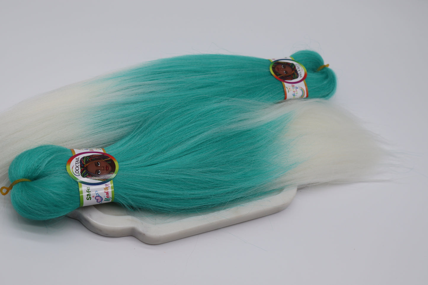 2x Cocktail Kids Braids - Antibakterielle Kinder-Braids in bunten Farben, 2-21