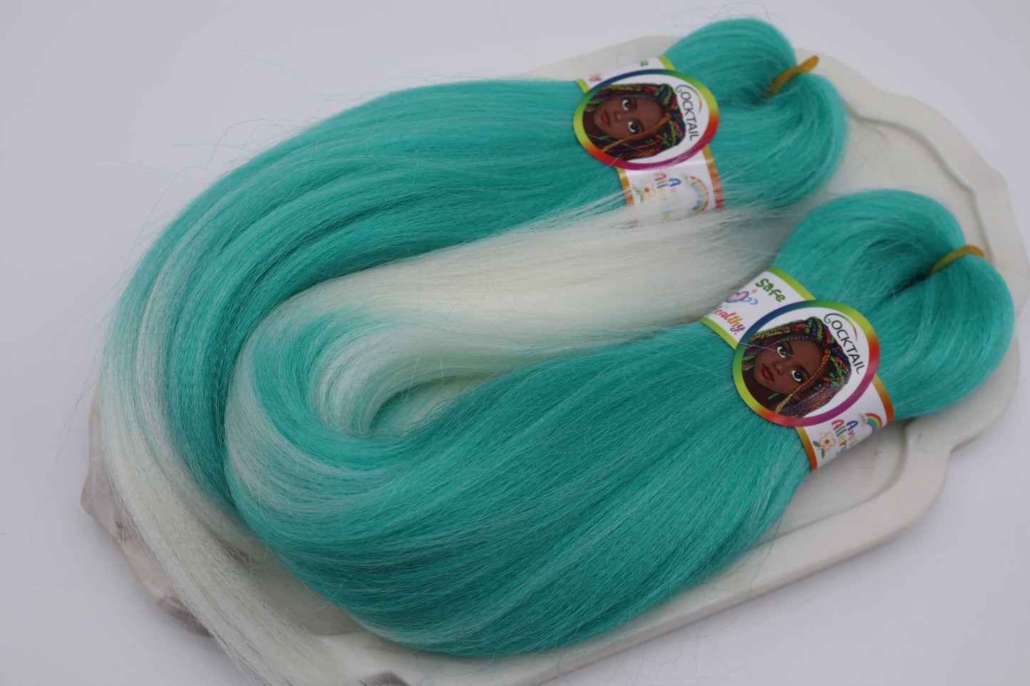 2x Cocktail Kids Braids - Antibakterielle Kinder-Braids in bunten Farben, 2-21