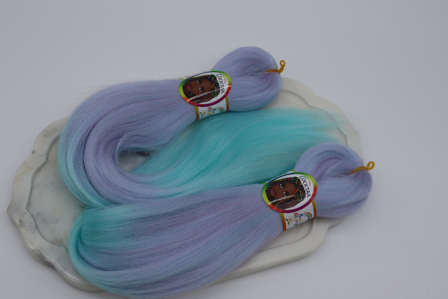 2x Cocktail Kids Braids - Antibakterielle Kinder-Braids in bunten Farben, 2-16