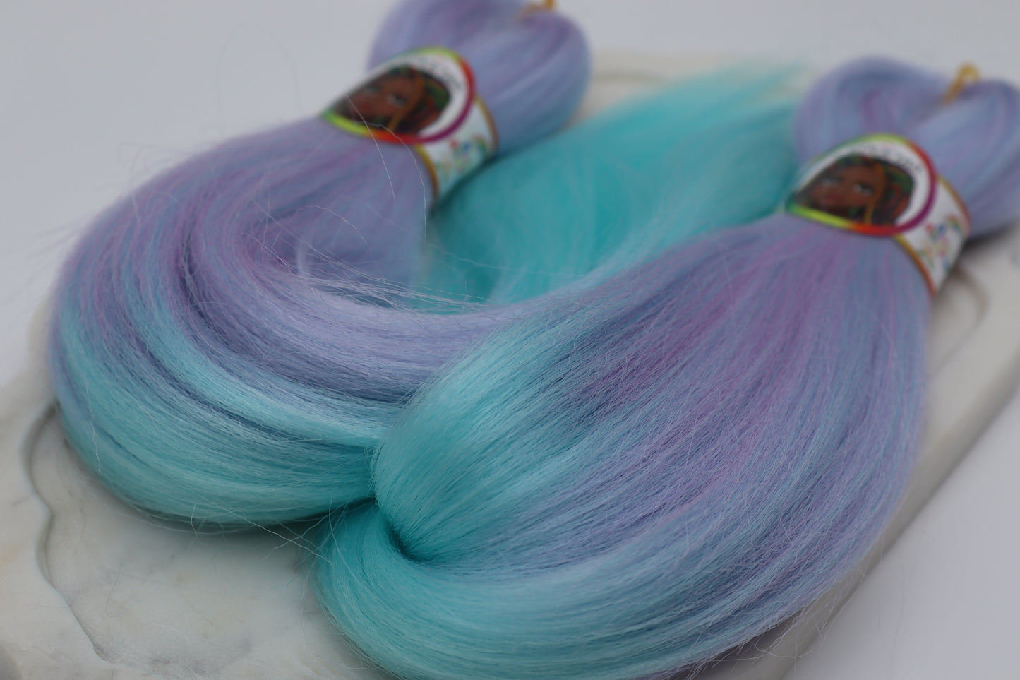 2x Cocktail Kids Braids - Antibakterielle Kinder-Braids in bunten Farben, 2-16