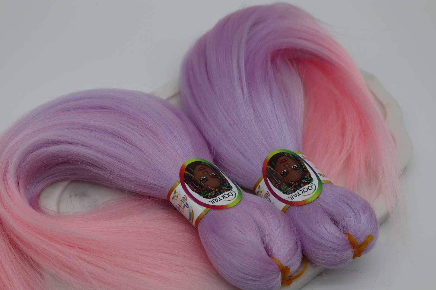 2x Cocktail Kids Braids - Antibakterielle Kinder-Braids in bunten Farben, 2-17