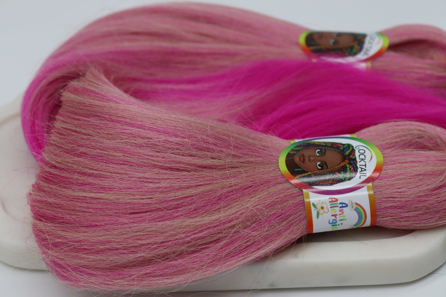 2x Cocktail Kids Braids - Antibakterielle Kinder-Braids in bunten Farben, 2-64