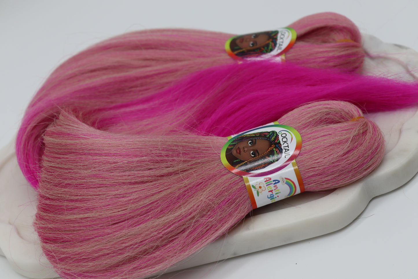 2x Cocktail Kids Braids - Antibakterielle Kinder-Braids in bunten Farben, 2-64