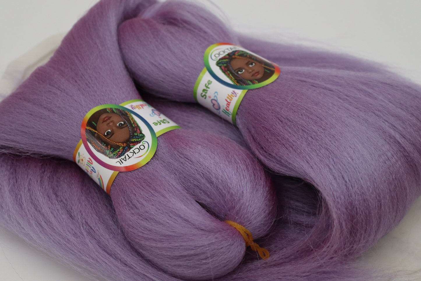 2x Cocktail Kids Braids - Antibakterielle Kinder-Braids in bunten Farben, 1-53