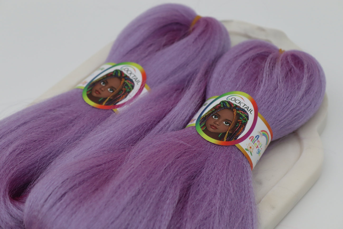 2x Cocktail Kids Braids - Antibakterielle Kinder-Braids in bunten Farben, 1-53