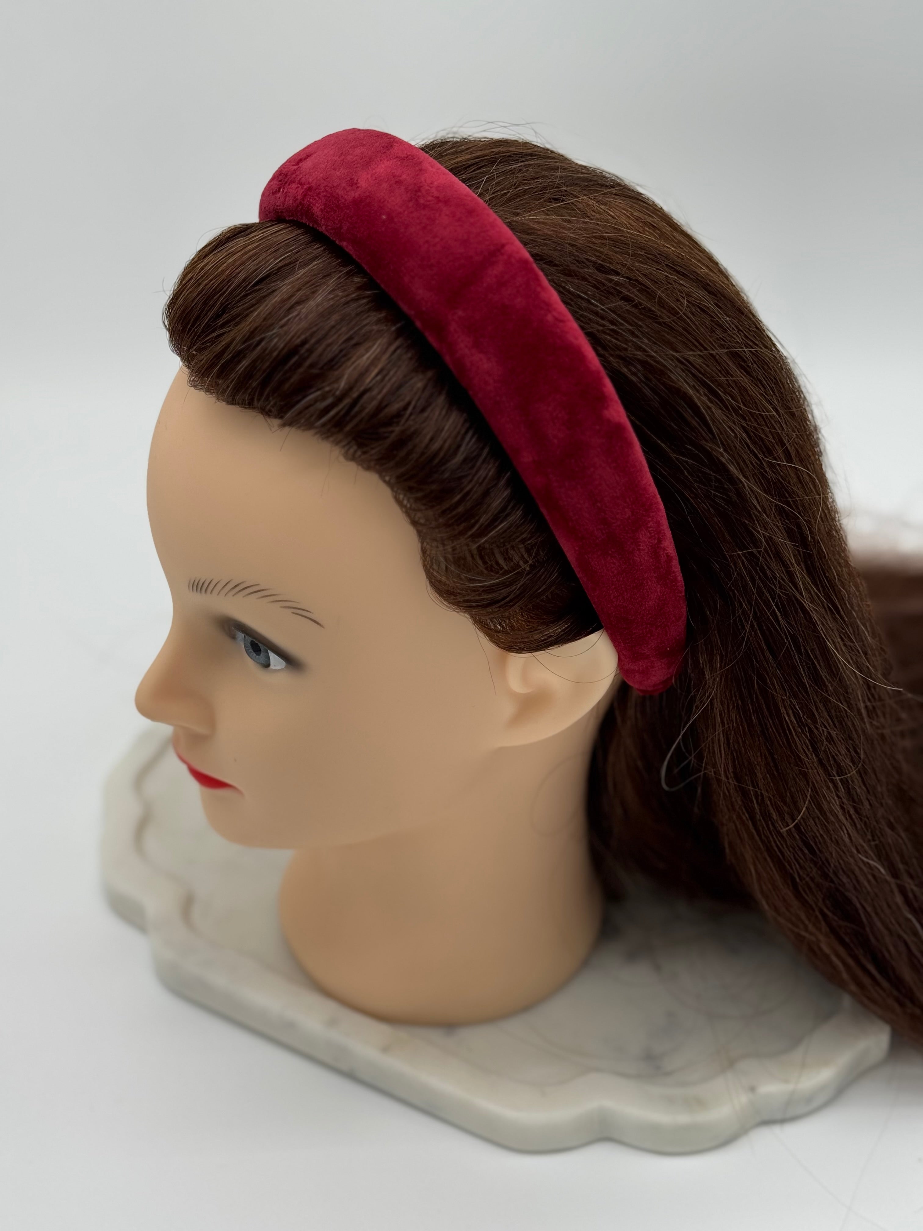 1 Stk. Handgemachte Weihnachts-Haarbänder – Festliche Accessoires für die Feiertage