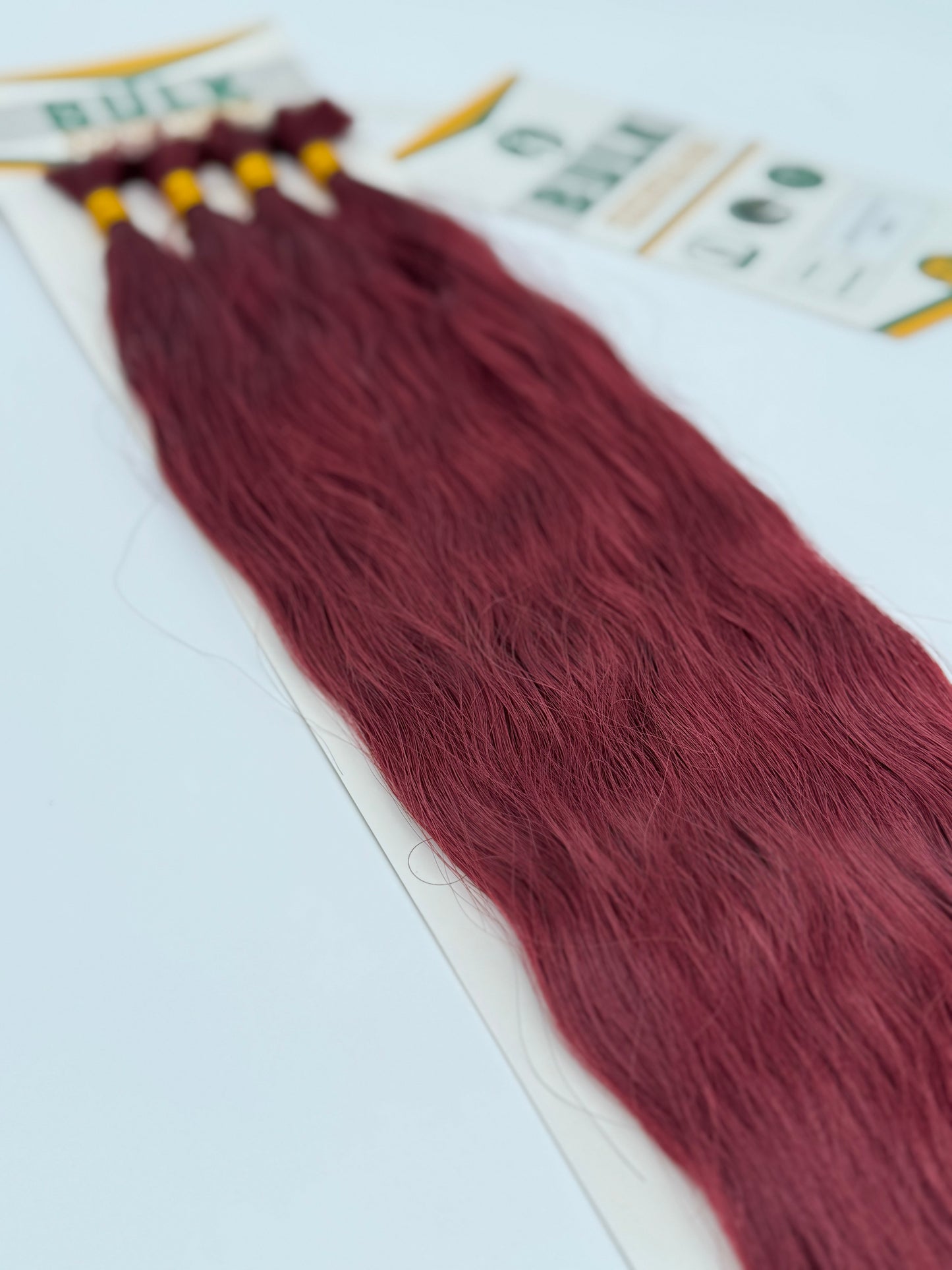 Super Wave Bulk Hair – Extensions aus Synthetic Hair Premium Fiber Blend, BUG