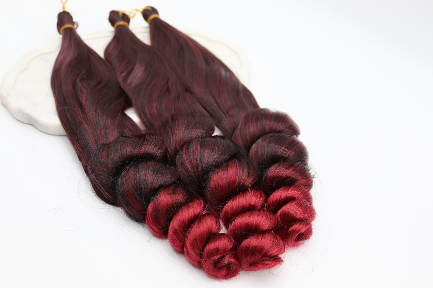 3x Straight Loose Wave Braids, 22", 150g