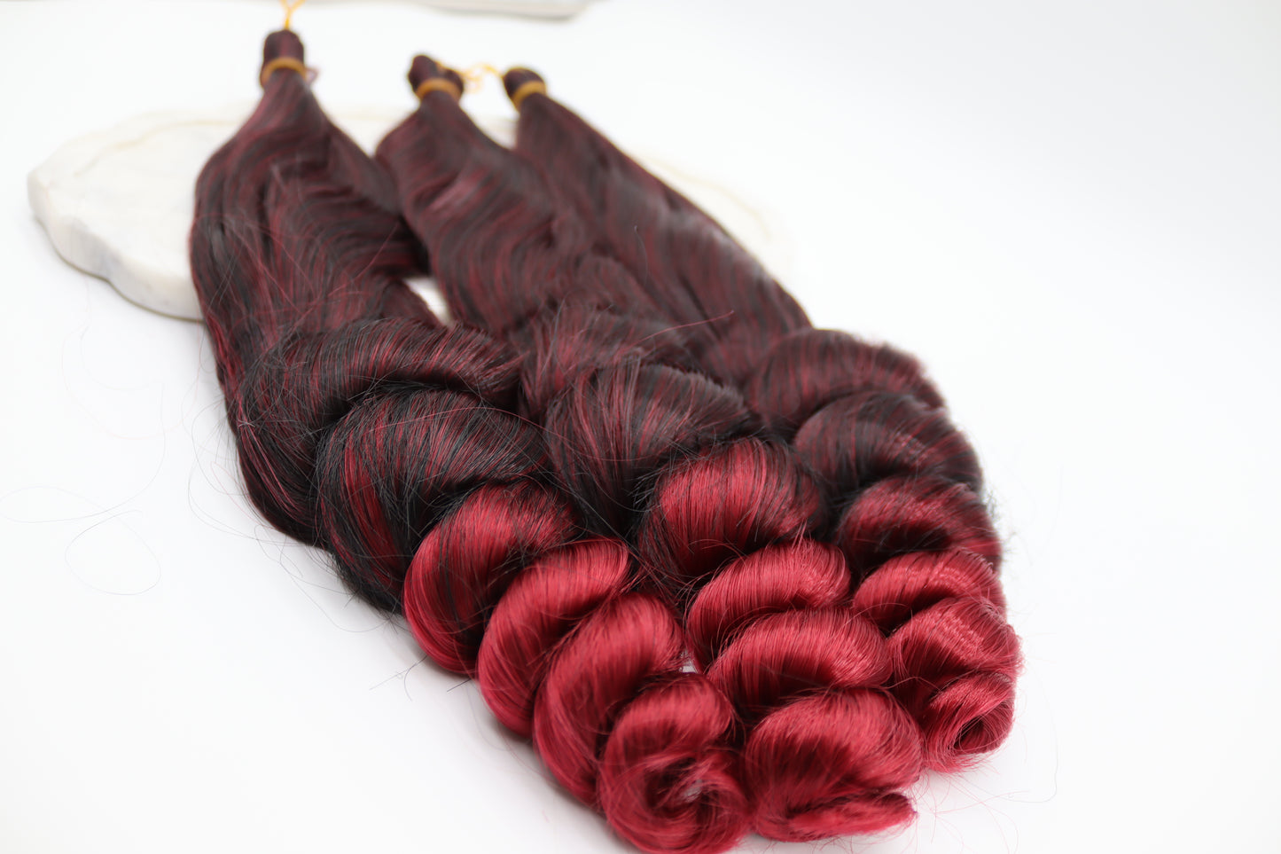 3x Straight Loose Wave Braids, 22", 150g