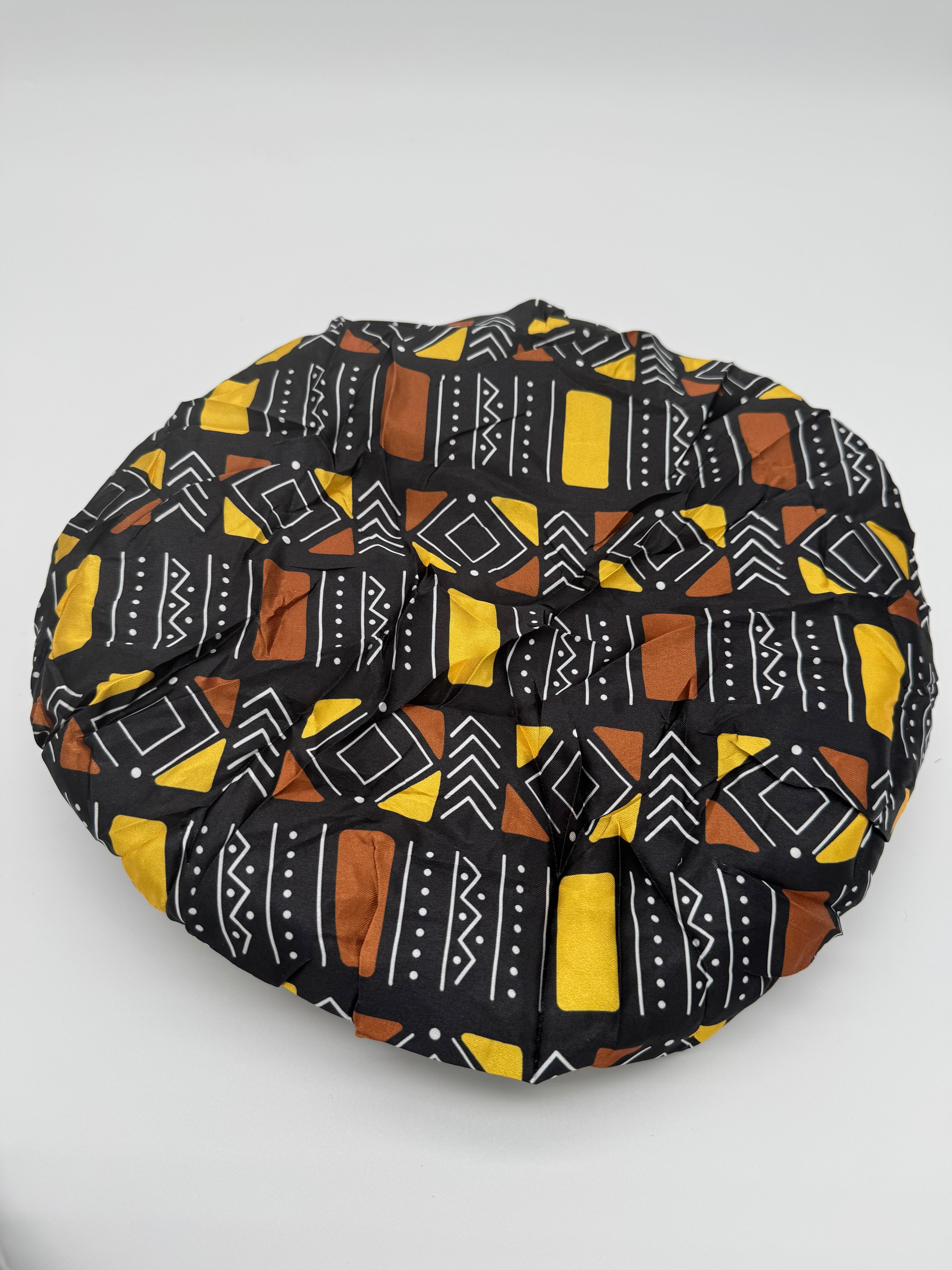 Große Duschhaube, Brown & Yellow