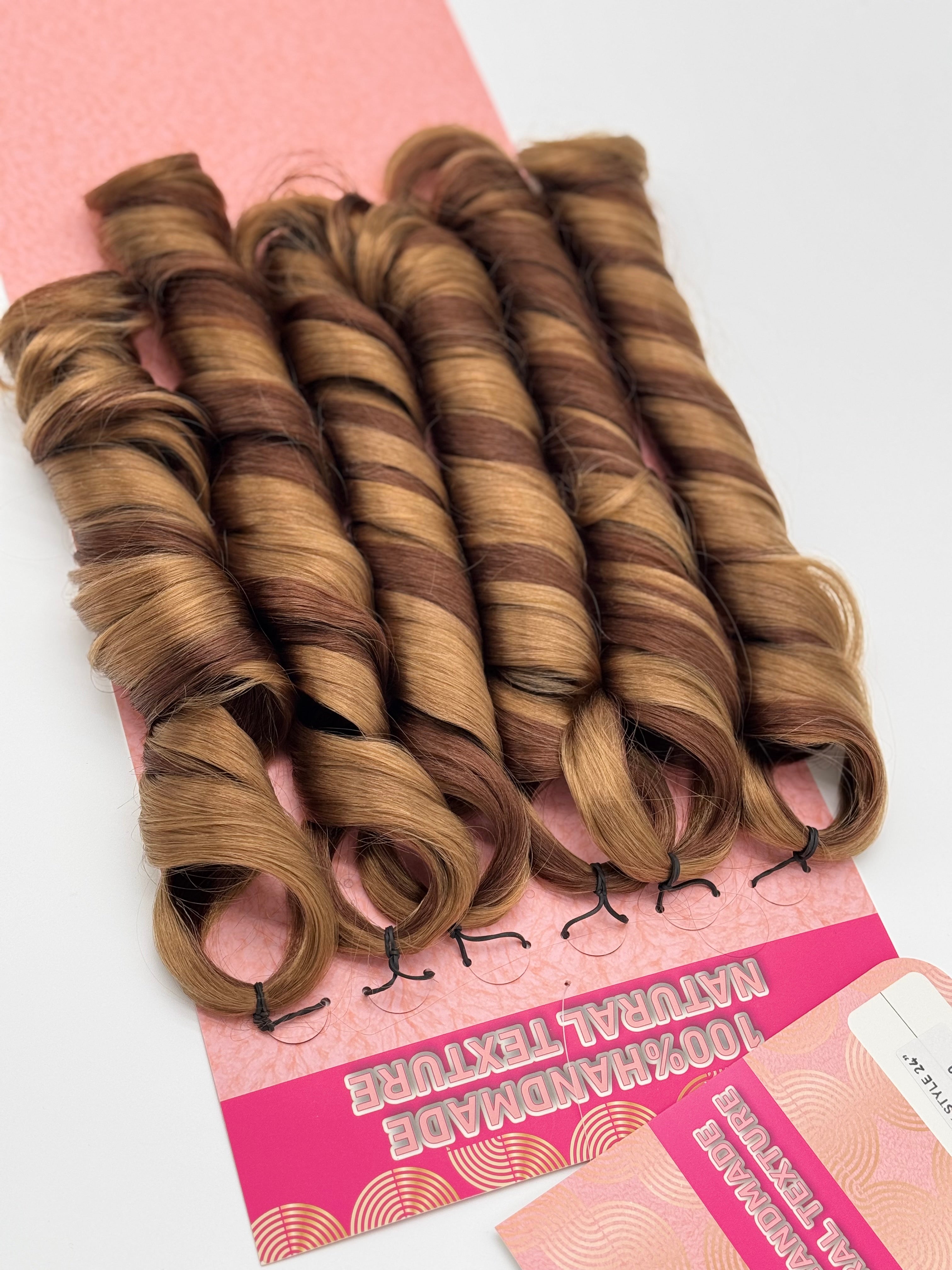 French Curls Flechthaare (1 Set), P27/30