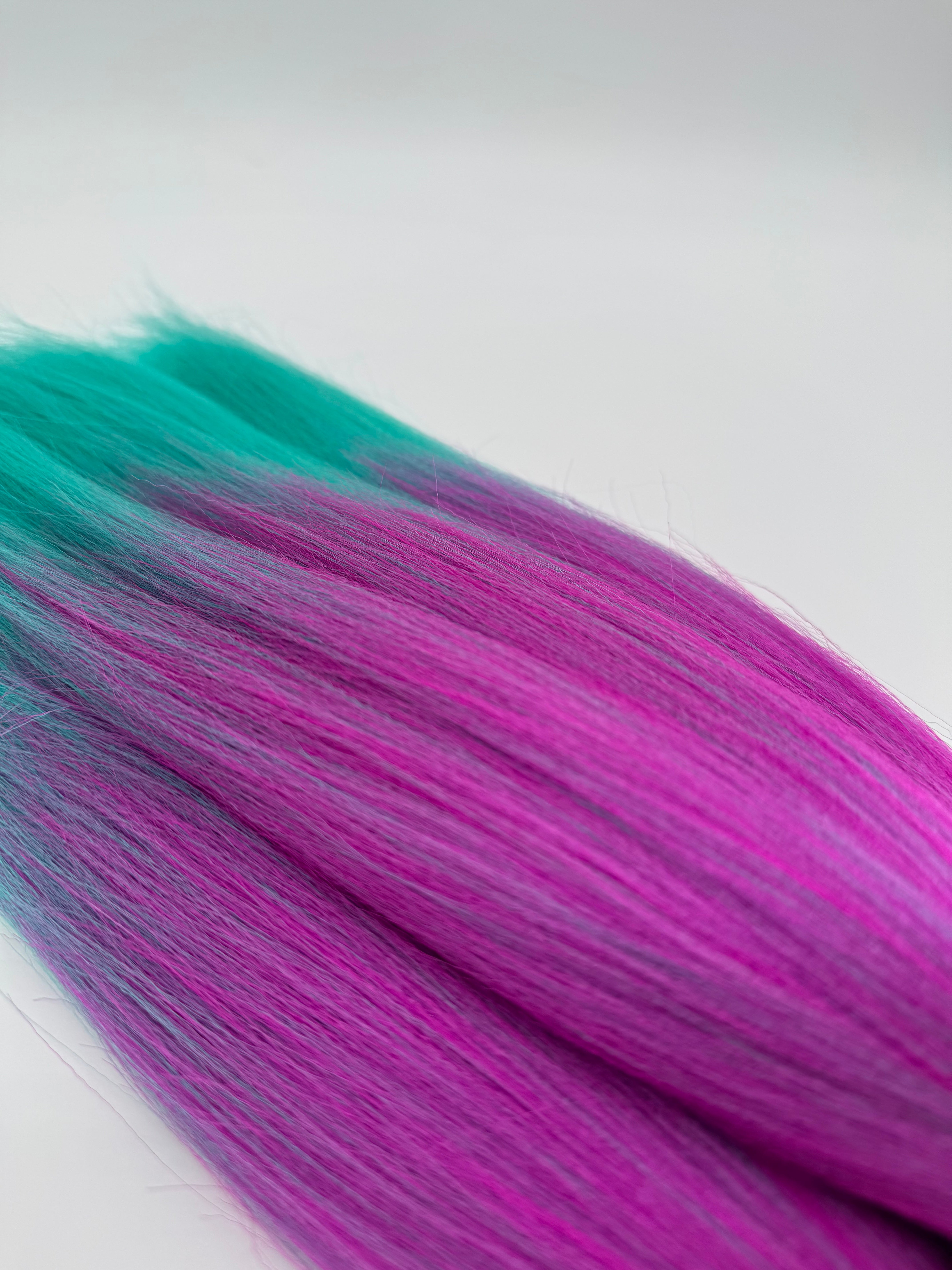 Exklusives Kinder- Flechthaar, Hibiskus (3er Set)