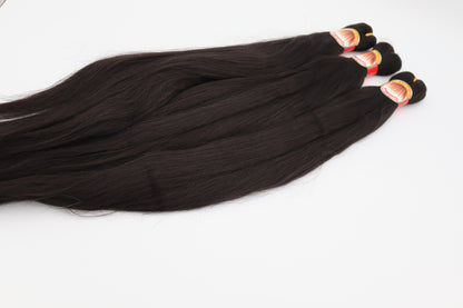 3x Pre- Stretched, Pre-Layered Braids, 26", 90g, einfarbig 2