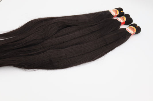 3x Pre- Stretched, Pre-Layered Braids, 26", 90g, einfarbig 2