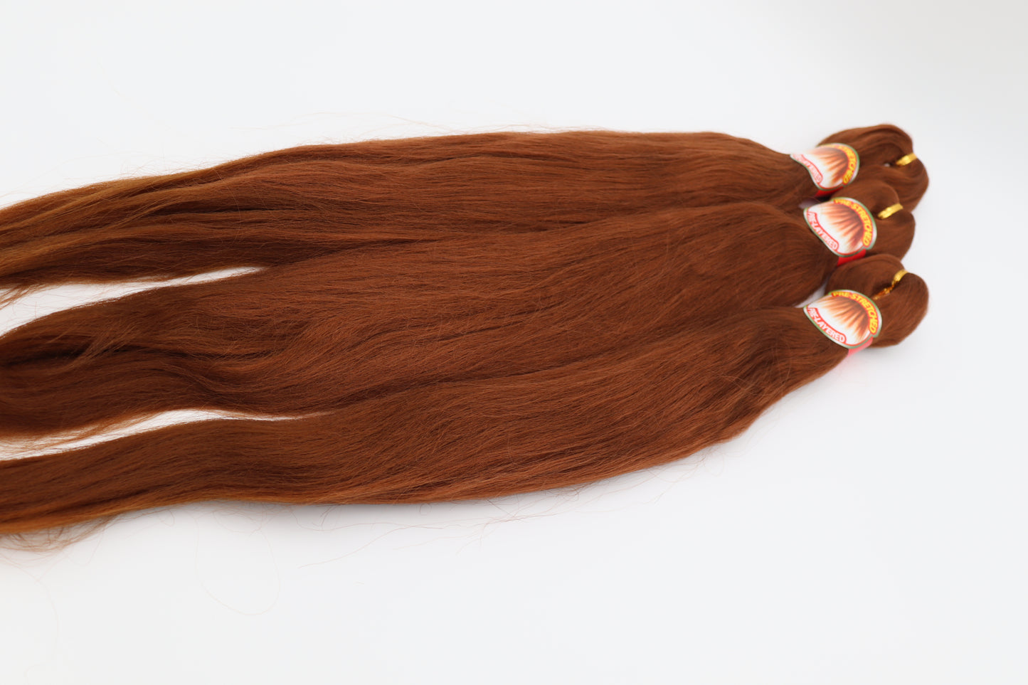 3x Pre- Stretched, Pre-Layered Braids, 26", 90g, einfarbig 30