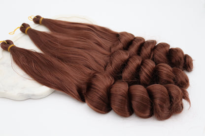 3x Straight Loose Wave Braids, 22", 150g