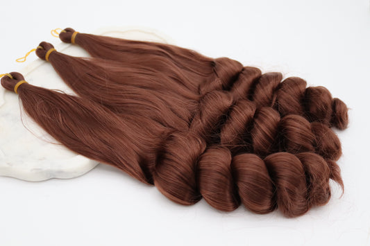 3x Straight Loose Wave Braids, 22", 150g