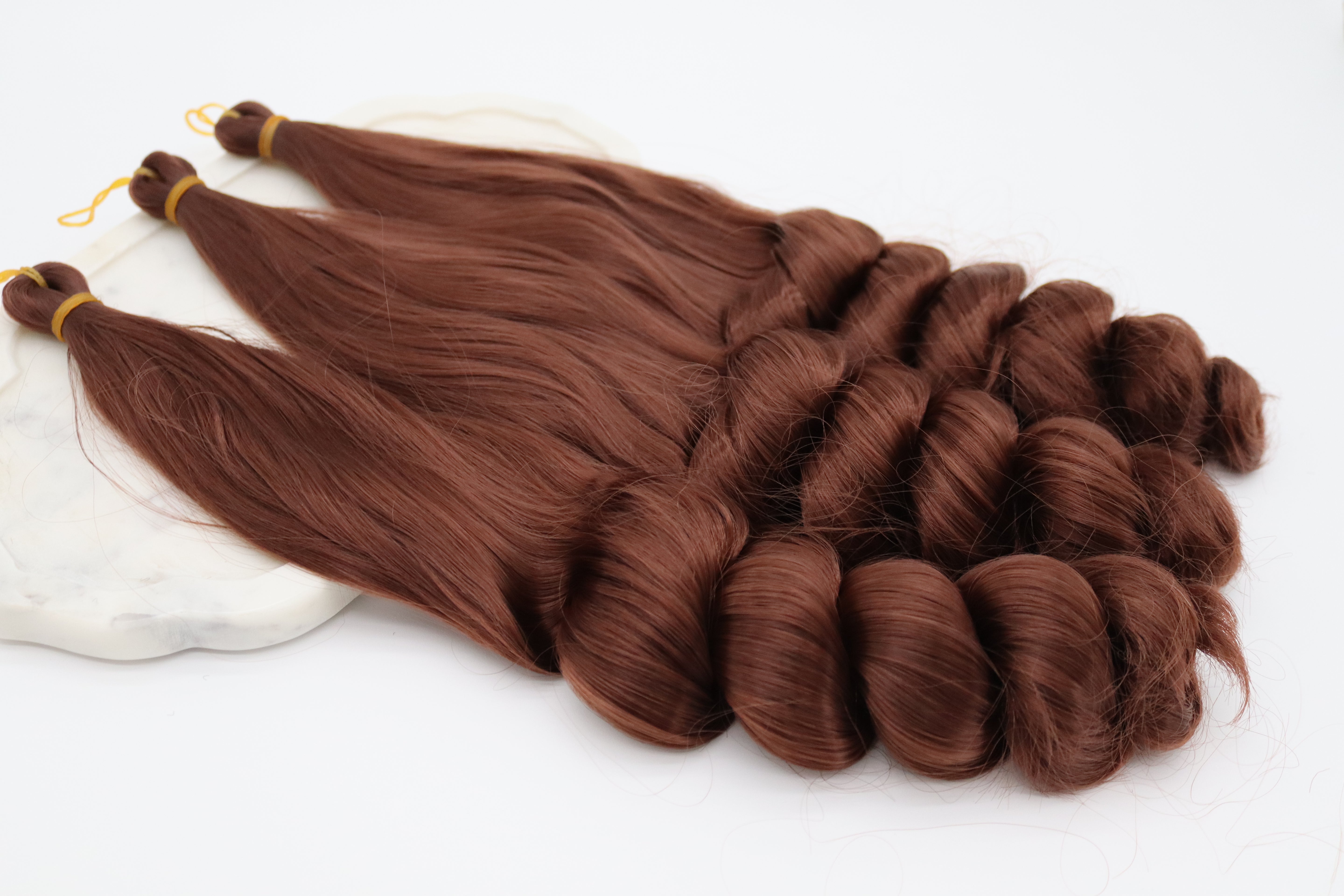 3x Straight Loose Wave Braids, 22", 150g