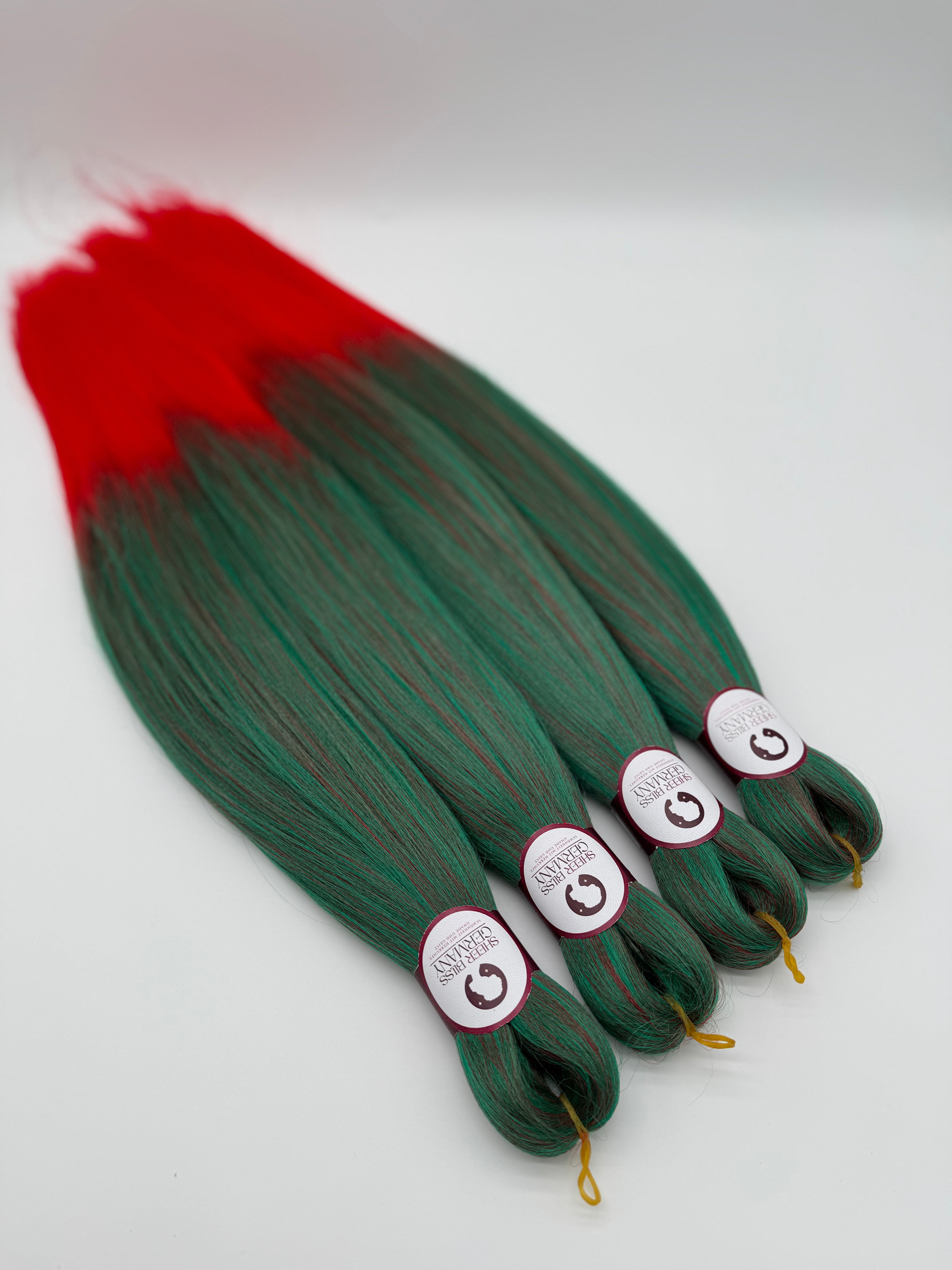 Premium Flechthaar (4er Set), WINTERZAUBER