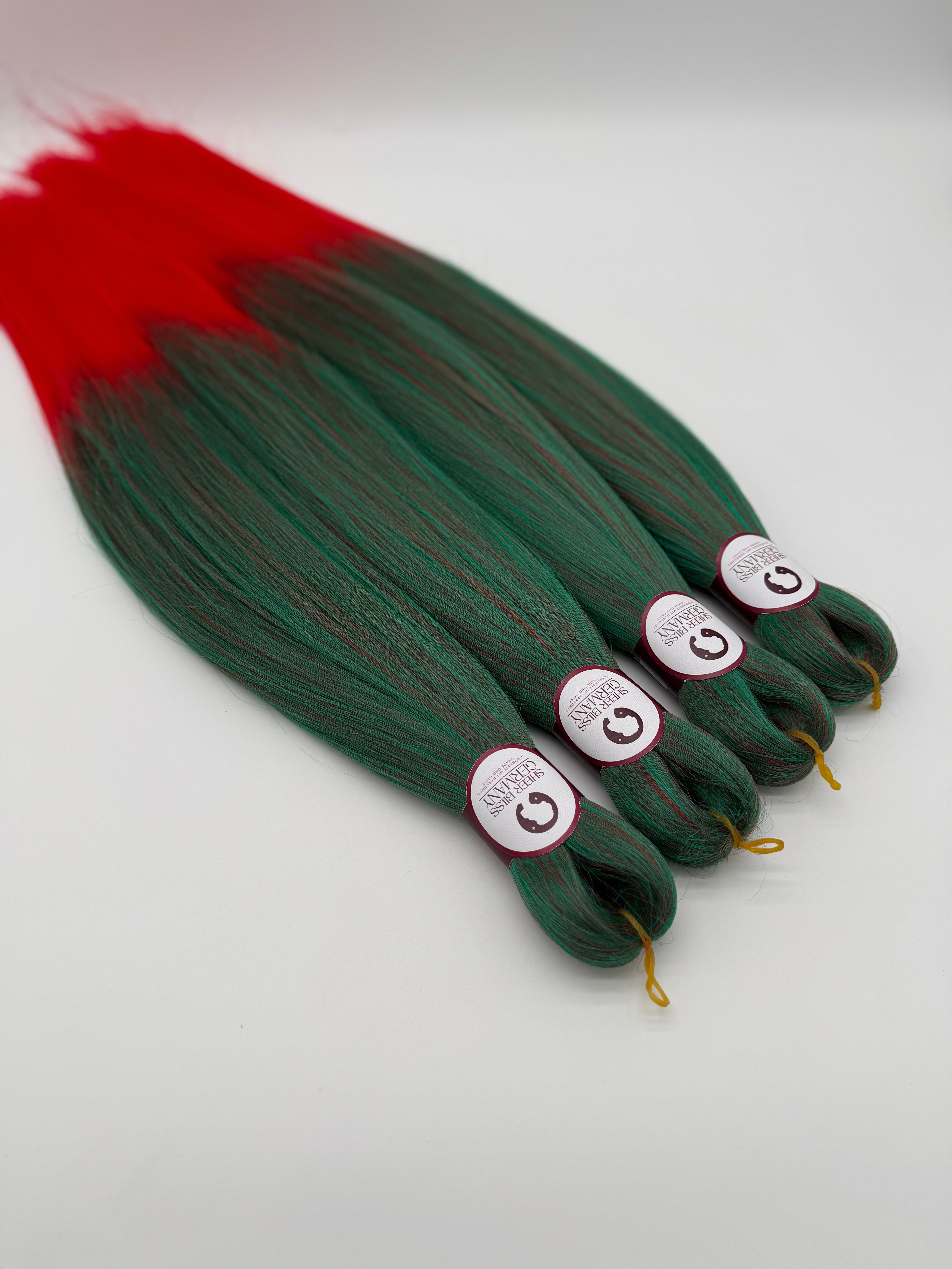 Premium Flechthaar (4er Set), WINTERZAUBER