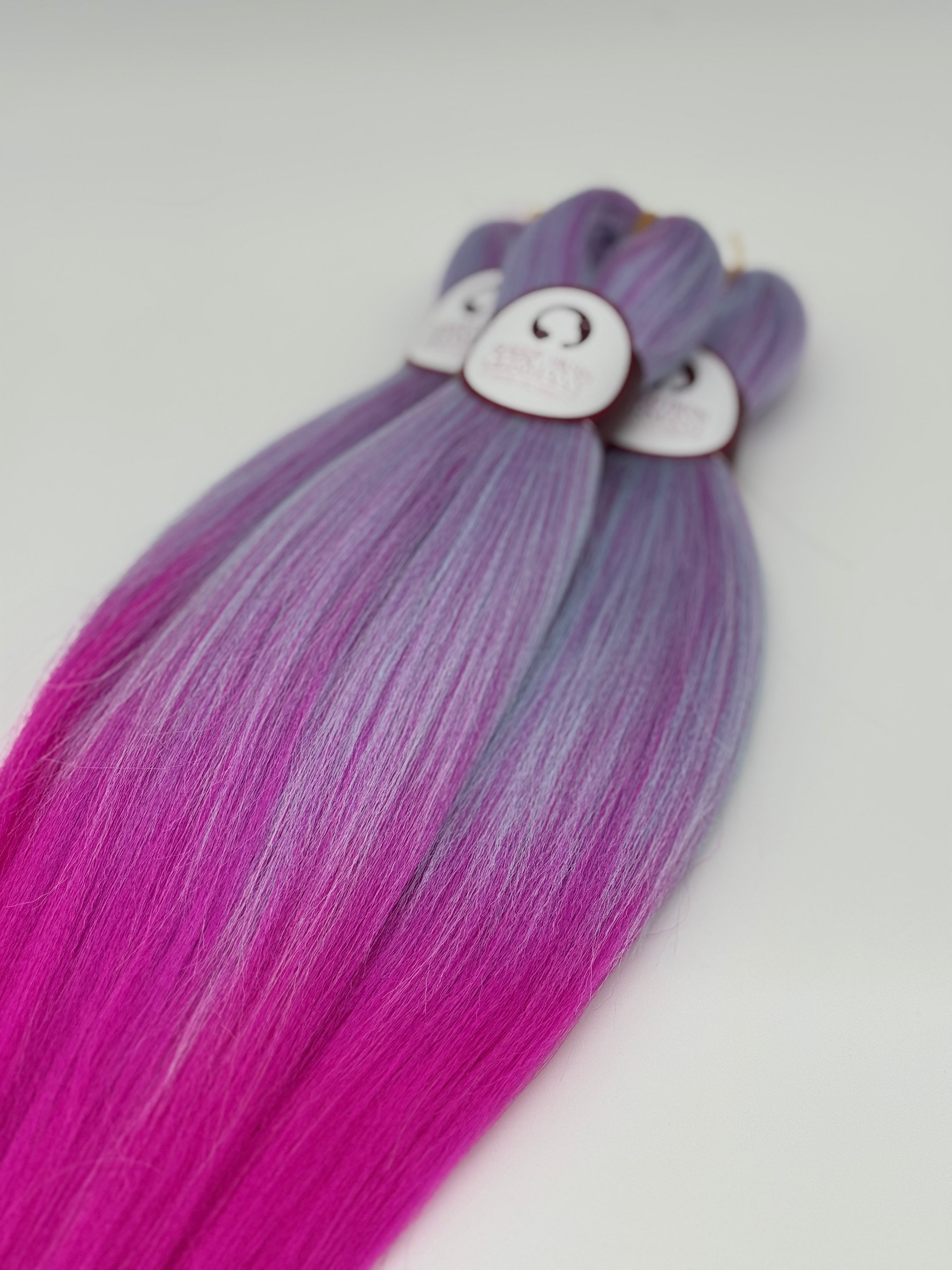 Exklusives Kinder-Flechthaare, LILLY (3er Set)