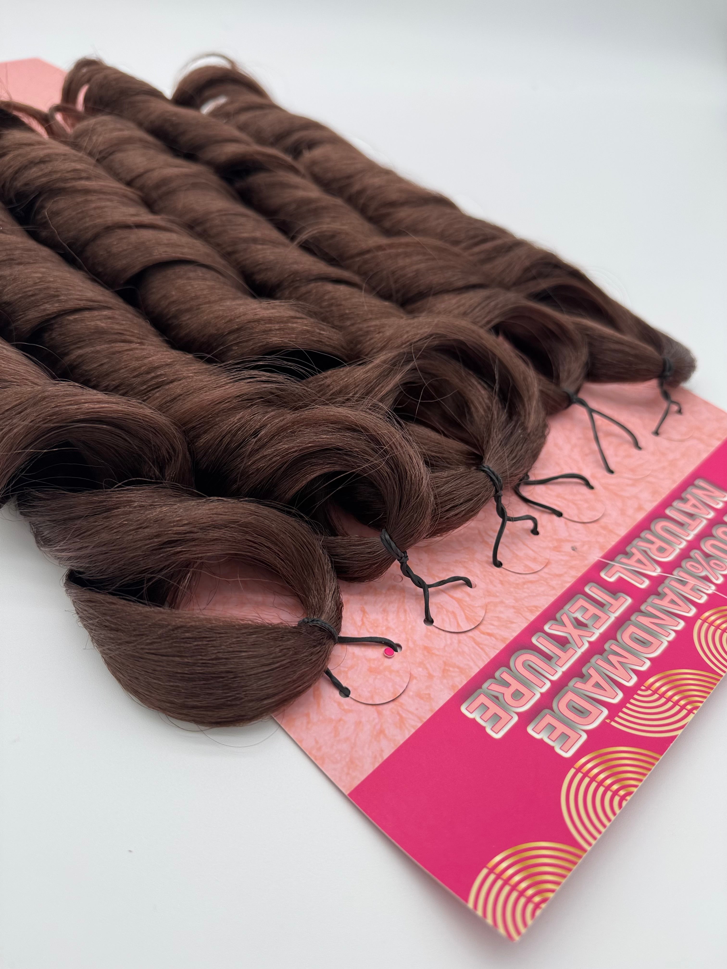 French Curls Flechthaare (1 Set), 33