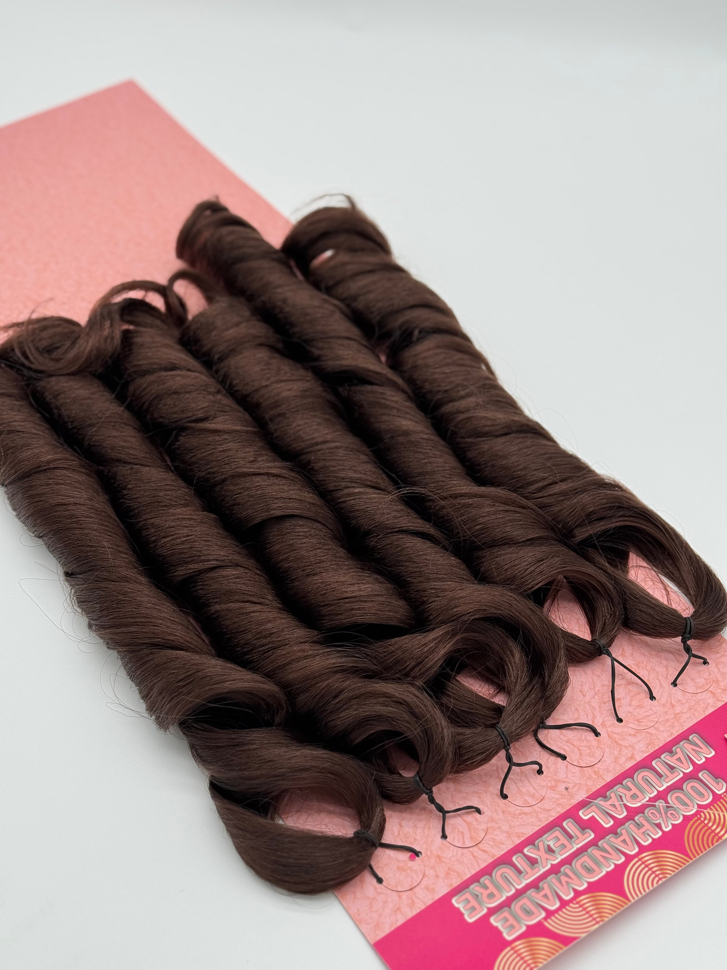 French Curls Flechthaare (1 Set), 33