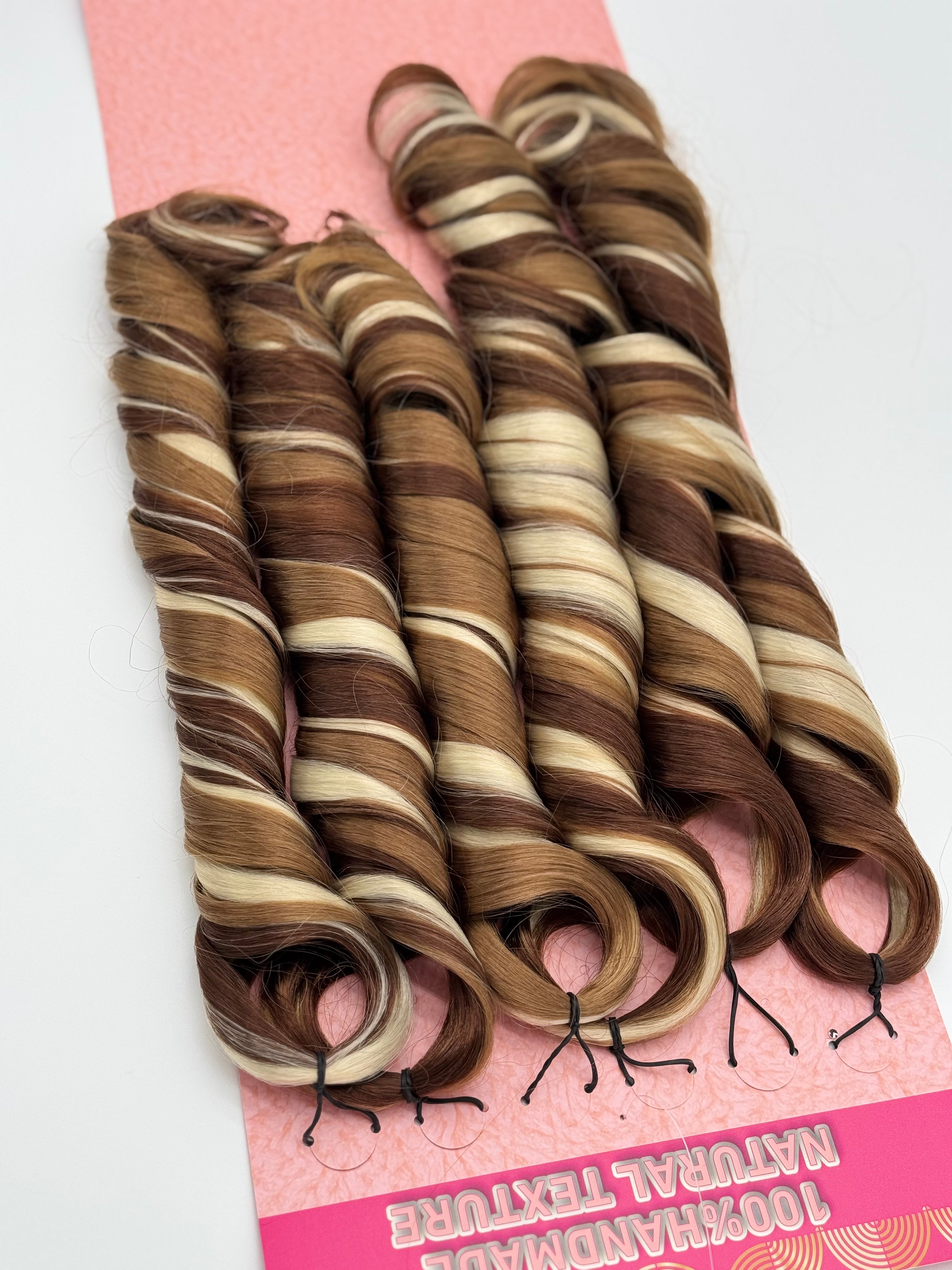 French Curls Flechthaare (1 Set), P27/30/613