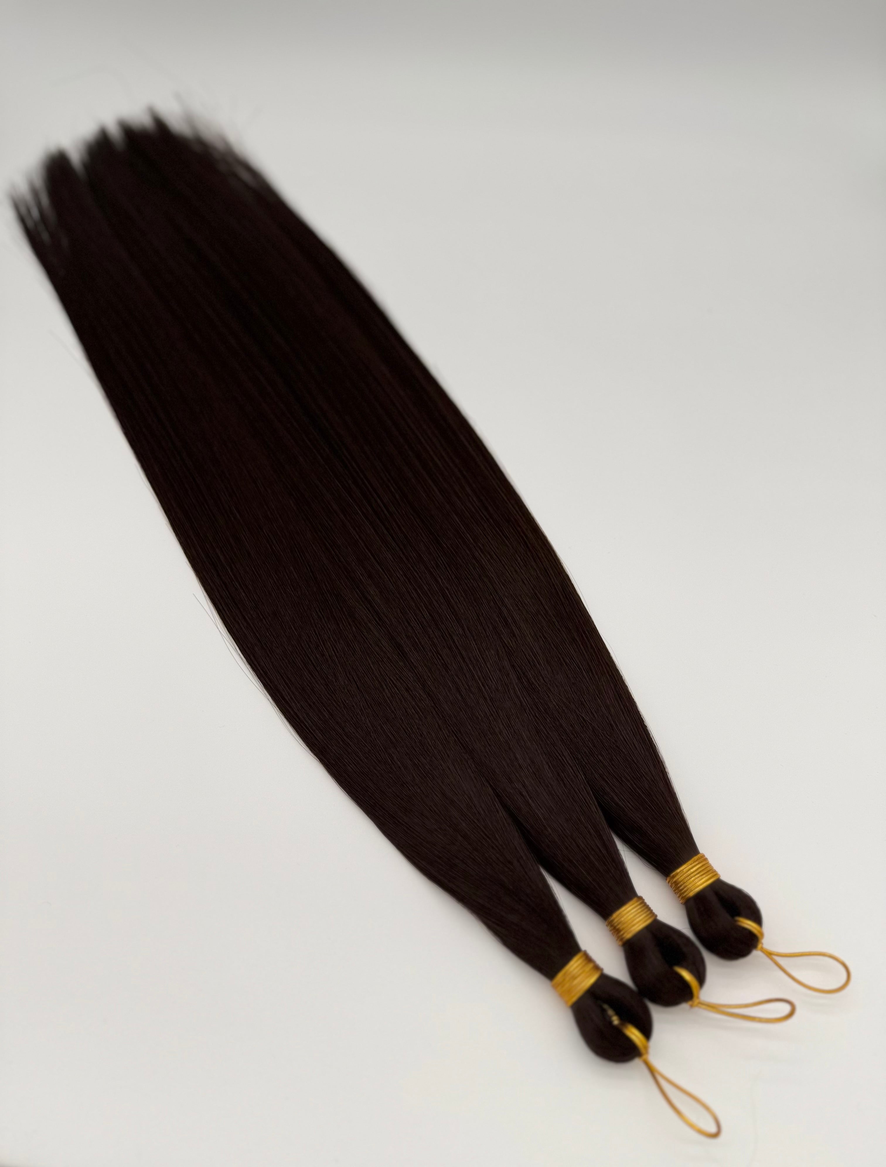 28" Glatte Crochet Haar – 100% Futura LF Fibre (3er-Set), SUSI