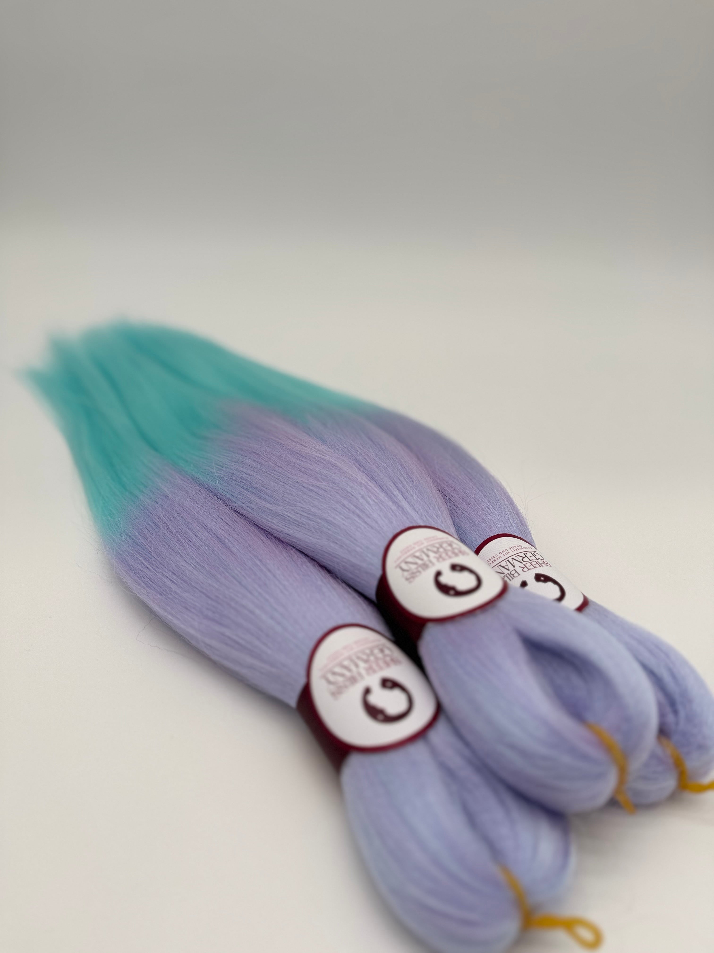 Exklusives Kinder-Flechthaar, Magnolie (3er Set)