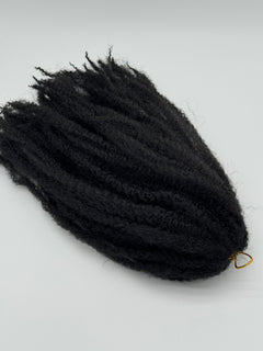 Marley Braid – Antibakterielle Braids für natürliche Afro-Looks, (3er Set), 1B
