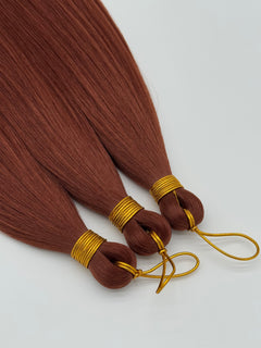 28" Glatte Crochet Haar – 100% Futura LF Fibre (3er-Set), HEIKE