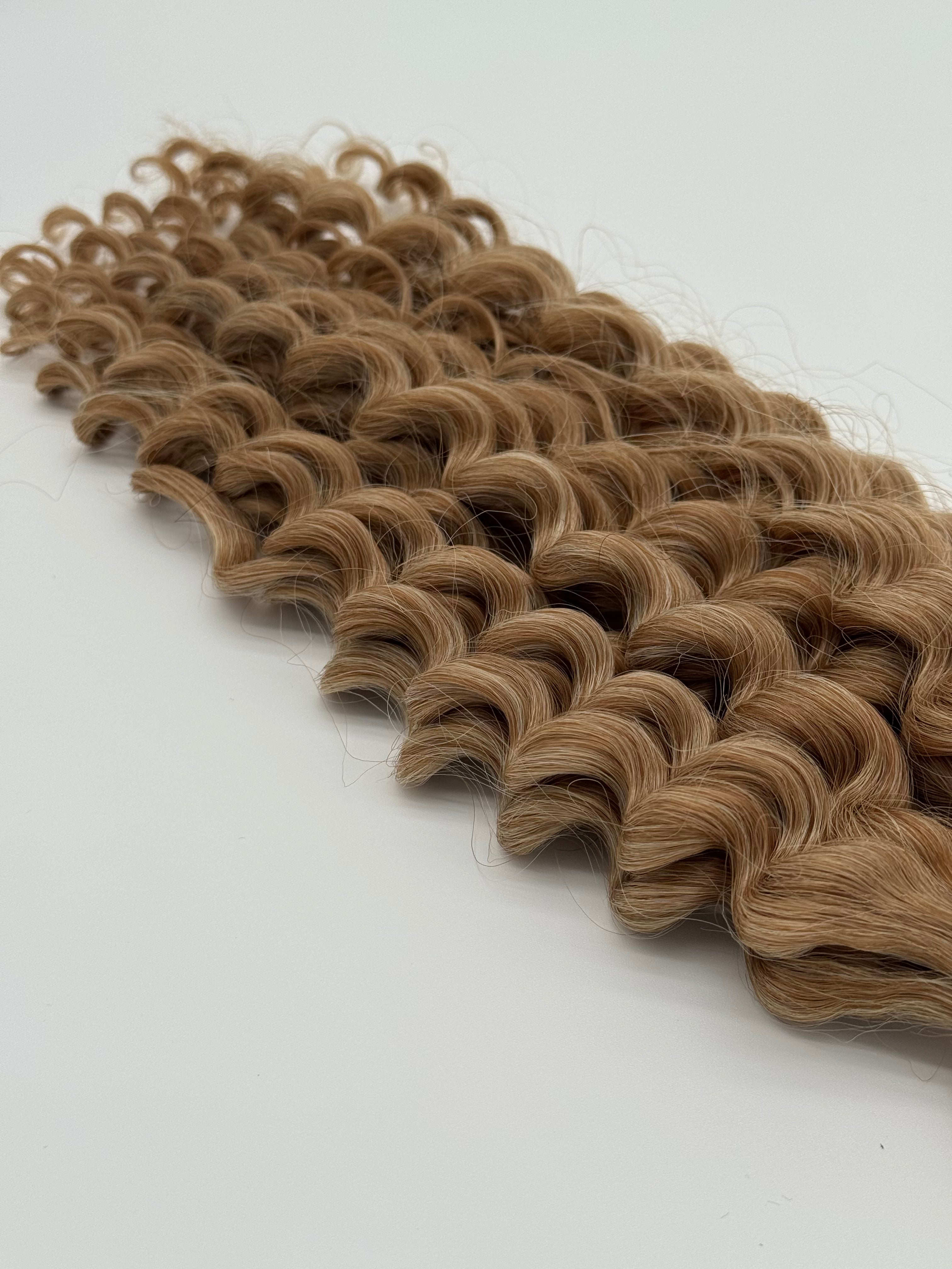Deep Wave Bulk Hair – Extensions aus Synthetic Hair Premium Fiber Blend, M613/27
